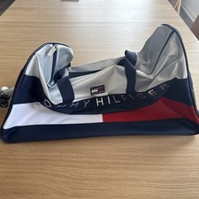 Vintage Tommy Hilfiger 90's Large Duffel Bag Spellout 25" Long Unopened