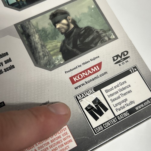 Metal Gear Solid: The Essential Collection (PlayStation 2, PS2) Sealed Game New - Picture 9 of 9