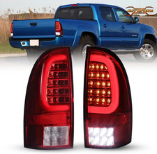 Led Tail Lights For 2005-2015 Toyota Tacoma Turn Signal Sequential Brake Lamps