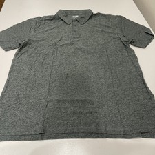 True Classic Active Polo Short Sleeve Shirt Heather Forest XL