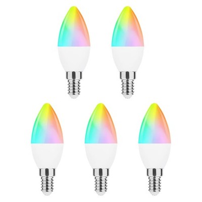 Modee E14 LED Kerzenlampe 4,9W Neutralweiß 5 Stück