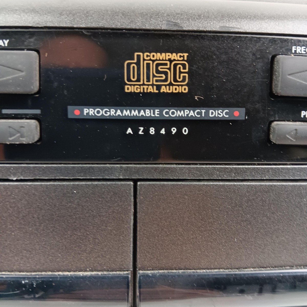 Vintage Magnavox AZ8490 Boombox Radio Cassette CD Player Parts