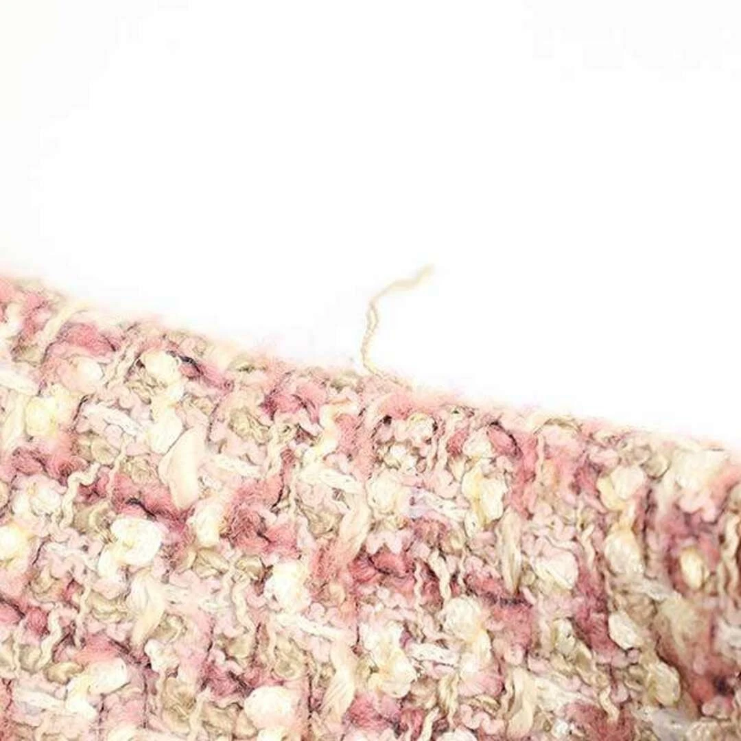 Giacca Chanel in tweed con bottoni P27798V16935 rosa 42