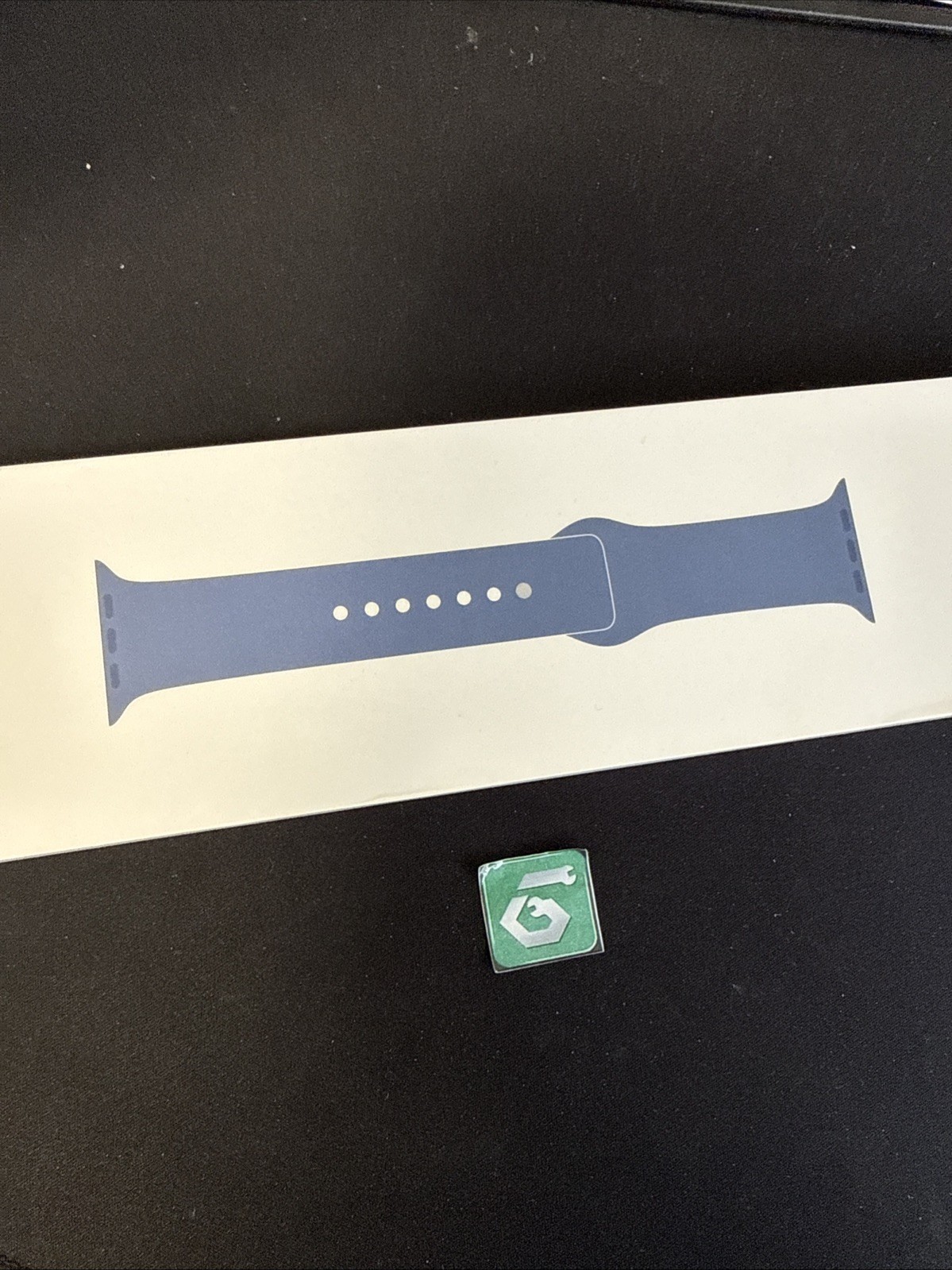 Apple Watch Sport Band 40mm (38/41) Genuine OEM Alaskan Blue S/M/L New Sealed