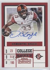 2017 Panini Contenders Draft Picks College Ticket Damontae Kazee #273 Auto 0k0