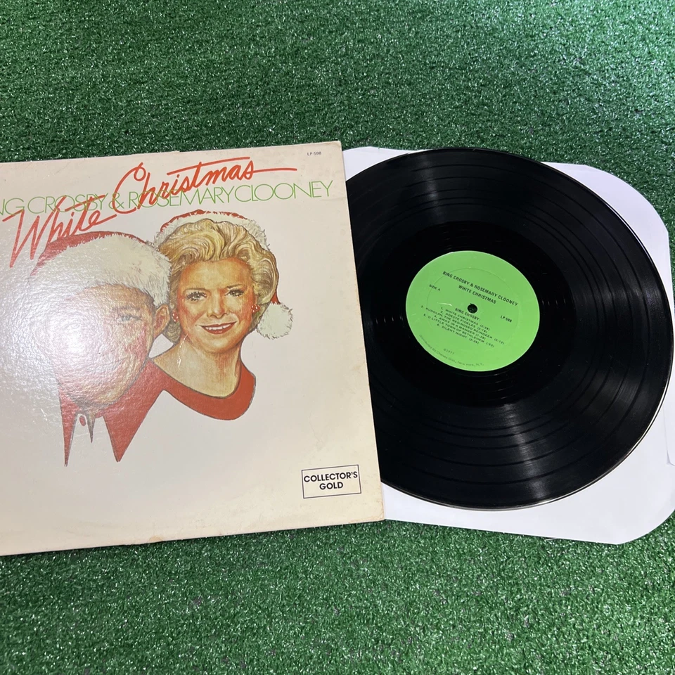 Bing Crosby & Rosemary Clooney White Christmas Vinyl 33 LP-598 — 第 2/4 张图片