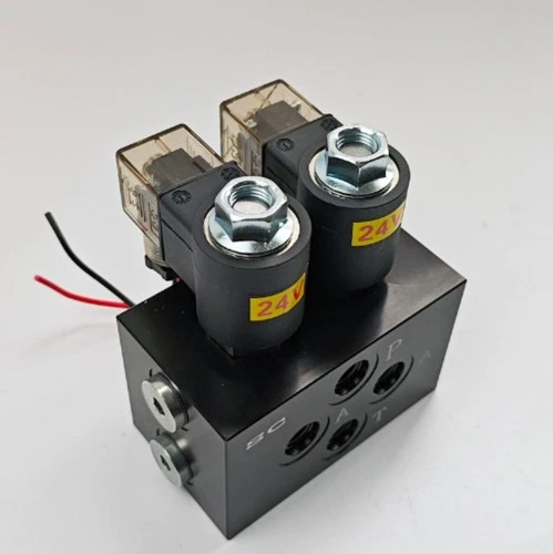 Excavator Electronically controlled Hydraulic Solenoid Valve 24V Two-way Valve