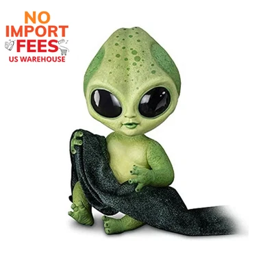 THE ASHTON-DRAKE GALLERIES Ashton Drake Lumina Alien Baby Doll with Glow-In-The-Dark Vinyl Skin 16"