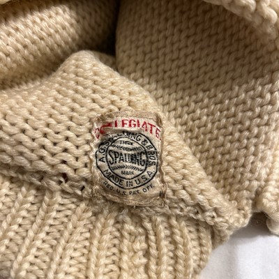 Vintage 20s 30s Spalding Bros Harvard University Letter Sweater