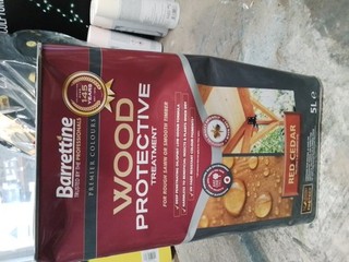 Barrettine Wood Protective Treatment Red Cedar 5L
