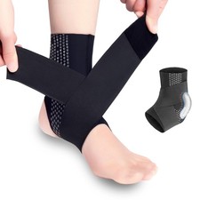 meeggrace Upgraded Ankle Brace, XL Men's 5-7/Women's 6-8 , black out