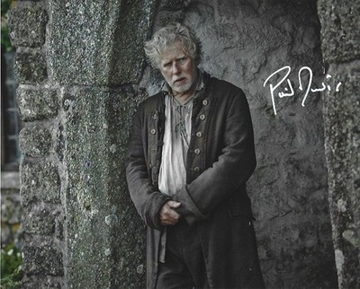 Phil Davis I/P signed 10''x8'' photo - Jud Paynter - Poldark *2 - 100% to Maggie's