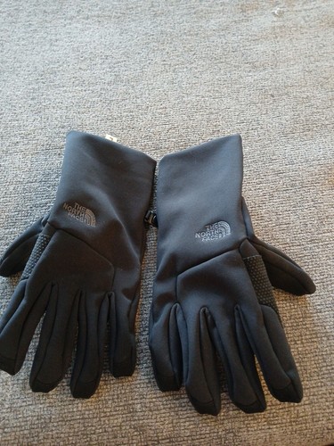 The North Face Men's Apex Etip Gloves, BLACK Size Large Excellent Condition 
