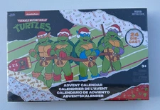 Nickelodeon TMNT 2024 Advent Calendar - 24 Die-cast Nano Metal Figures
