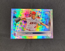 🔥Reid Detmers🔥2022 Topps Chrome Logofractor ROOKIE Refractor #86 💎SHARP💎