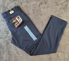 Zeroxposur Stretch Commuter Stretch Comfort Pants Mens Size 34x30 Navy Blue Golf