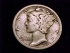 1918-S  Mercury Dime,  Very Good Grade