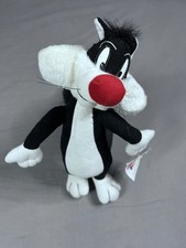 Vintage 1995 Ace Novelty Looney Tunes Sylvester the Cat Plush with Tags