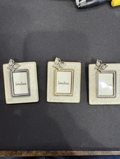 VTG Neiman Marcus Jay Strongwater Mini Standing Clip Picture Butterfly Frames 3