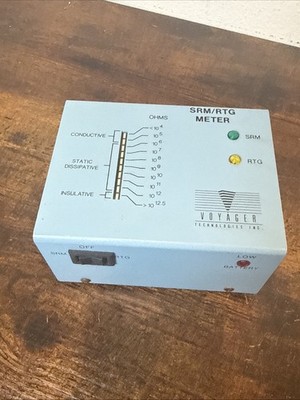 VOYAGER SRM/RTG SURFACE RESISTIVITY & RESISTANCE TO GROUND METER   NEW (NO BOX)
