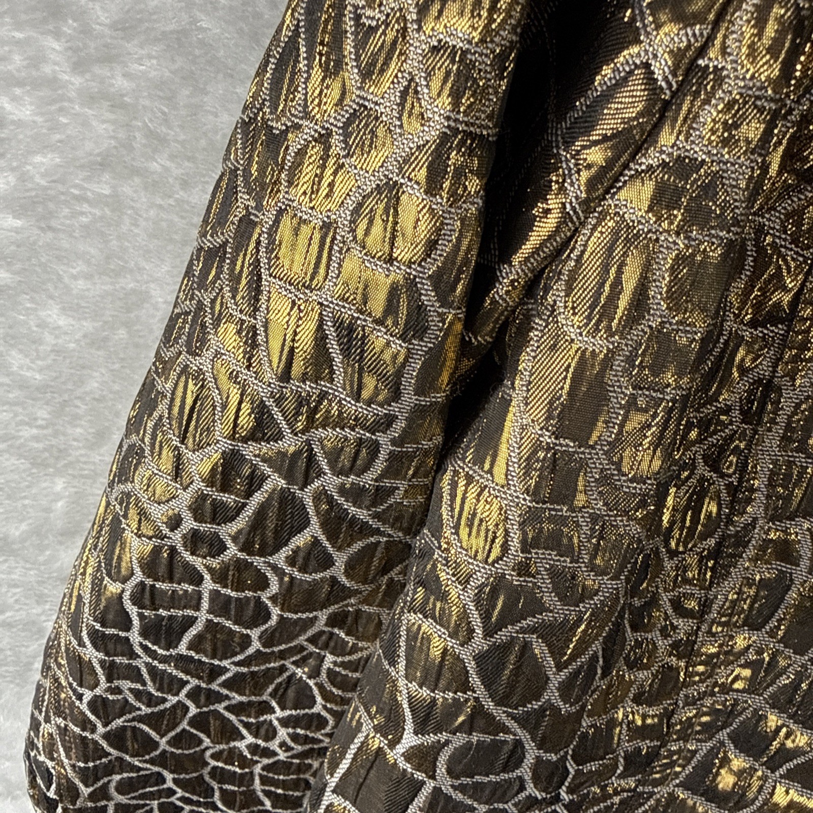 Women’s Ruby Rd Jacket Gold Bronze Lightweight Tr… - image 3