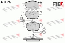 FTE Bremsbelagsatz Scheibenbremse 9010251 für VW PASSAT B5 3B3 3B2 Variant 3B6 4