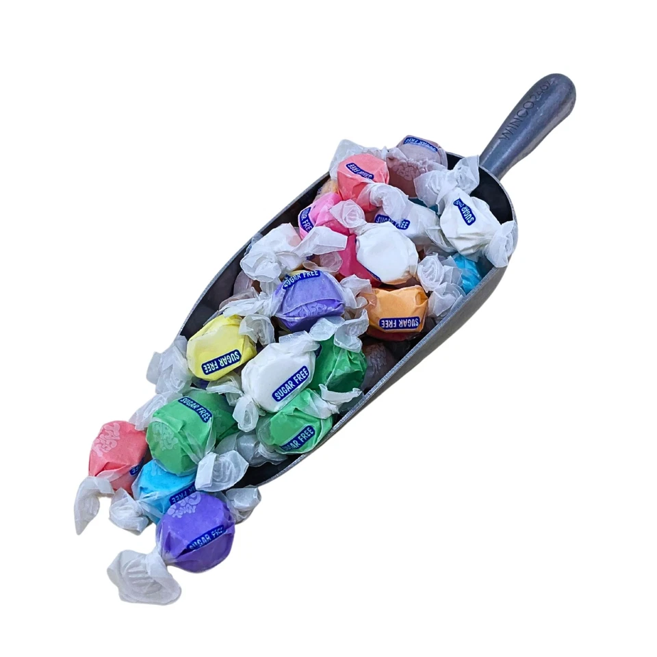 Surtido Taffy Town sin azúcar de Halloween - 10 sabores, bolsa a granel de 1 lb (16 oz)... Foto 3 de 4