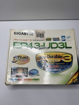 Gigabyte Ultra Durable 3 Motherboard EP43-UD3L