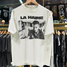 T-shirt iconica La Haine gangster film mafia retrò vintage anni 90 80