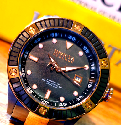 INVICTA RESERVE PRO DVR SWISS MD AUTO 26 JEWELS HEMATITE LE 10615