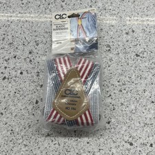 CLC Suspenders Custom Leathercraft 110USA 2" Wide Red White and Blue USA Work