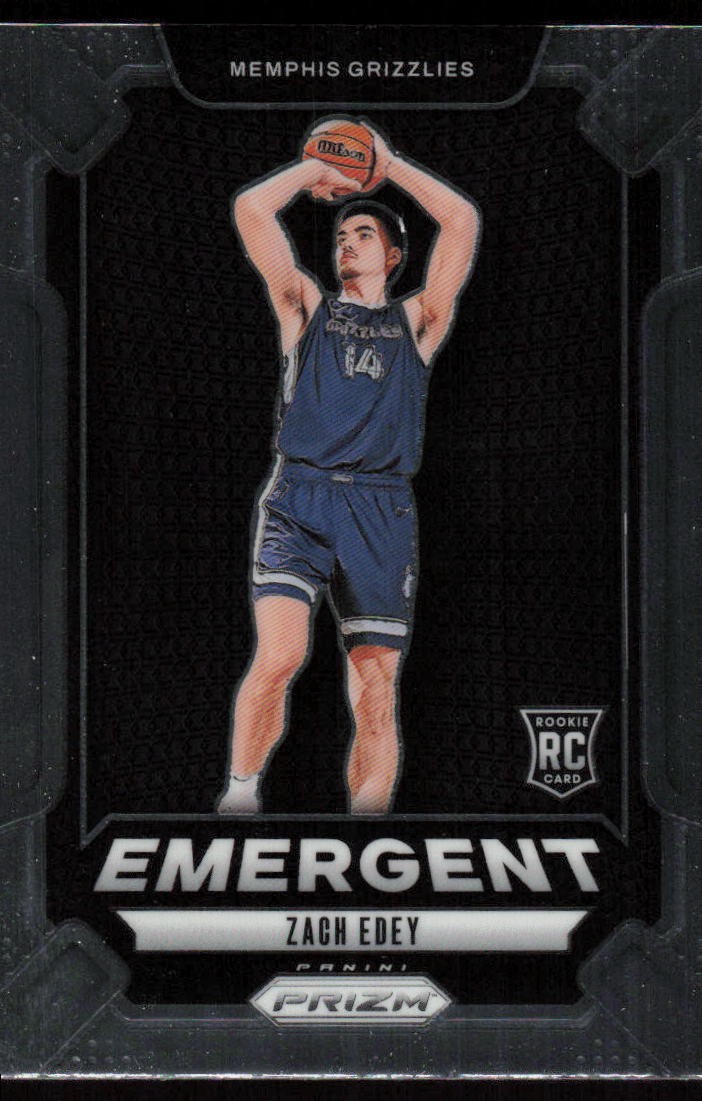 2024-25 Panini Prizm Zach Edey Emergent#16 Memphis Grizzlies