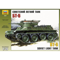 Soviet Light Tank Bt 5 Kit 1:35 Zvezda Kit Mezzi Militari -D- Neues Modell