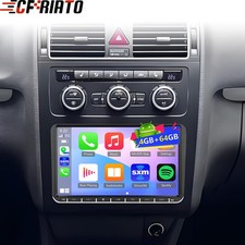 4+64GB 9'' Für VW Touran 1T1 1T2 1T3 2004-2015 Android 15 Autoradio GPS CarPlay