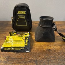 Hoodman HoodLoupe Camera Viewfinder Loupe for 3" LCD Screens with case