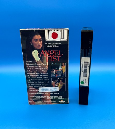 Angel Fist (1993) New Horizons VHS Cirio H. Santiago Catya Sassoon Melissa Moore - Picture 2 of 2