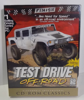 Test Drive Off-Road PC Software CD-ROM Classics Electronic Arts Accolade -Sealed