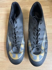 Daoquan black & gold rugby boots size 11/EU45