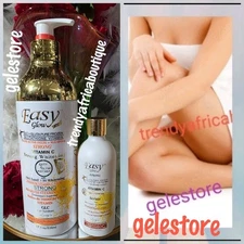 2pc. Easy Glow Glutathion, Vitamin C GLOW body Milk 538ml  & SERUM. ORIGINAL 