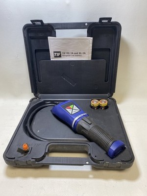 TIF RX-1A HVAC REFRIGERANT LEAK DETECTOR W CASE AND MANUAL