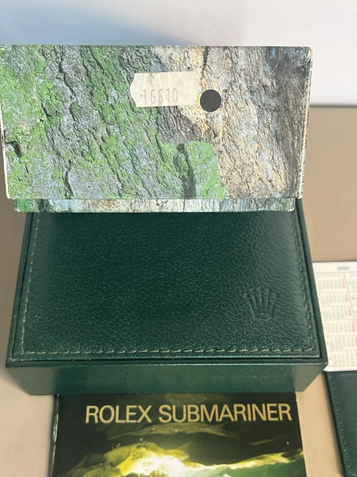 ROLEX SUBMARINER 16610-16613-16618-14060-16600 FULL SET  ENG 2000 - Immagine 2 di 4