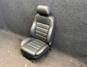 LEDER Beifahrersitz Sportsitz Audi A6 S6 4B Sitz Ausstattung schwarz