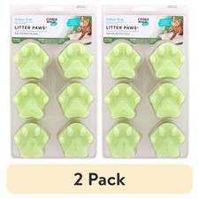 Pet Odor Control Paws for Litter Outdoor Fresh 6-Count 2 Pack