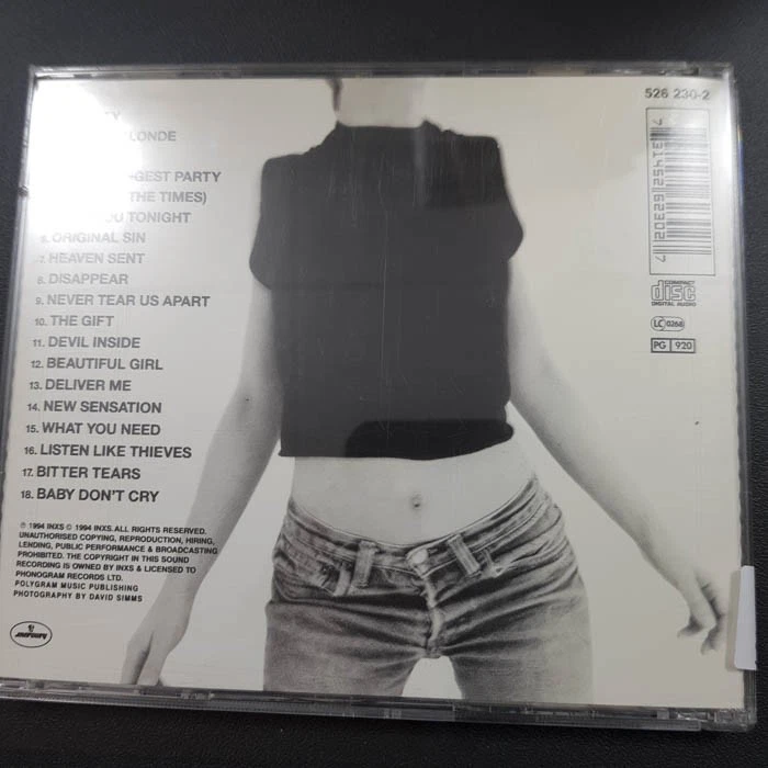 INXS The Greatest Hits FRANCE PMDC EX/EX(CD) - Bild 4 von 4