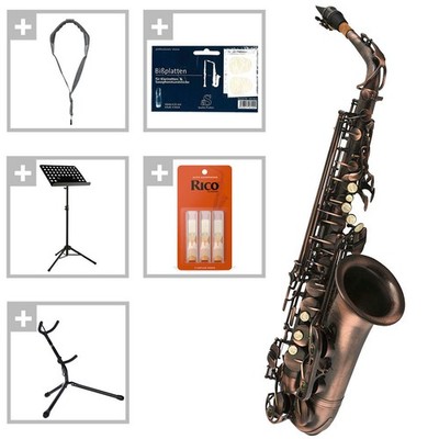 Altsaxophon Chicago Winds Alto Sax Beginner Set Alt Saxophon NEU