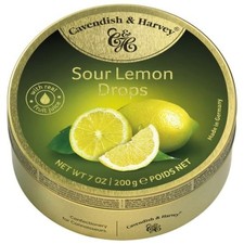 Sour Lemon Drops 200g - Sweet and Tangy Candy Treats for All Occasions