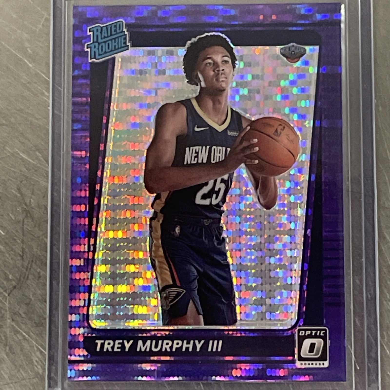 2021-22 Panini Donruss Optic - Rated Rookie Trey Murphy III #178 Purple Pulsar