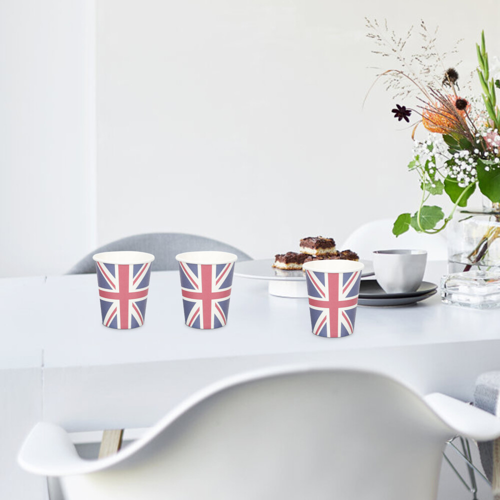 Toyland® Union Jack Krönungs-Wimpelkette 6 M – König Charles III. Souvenir