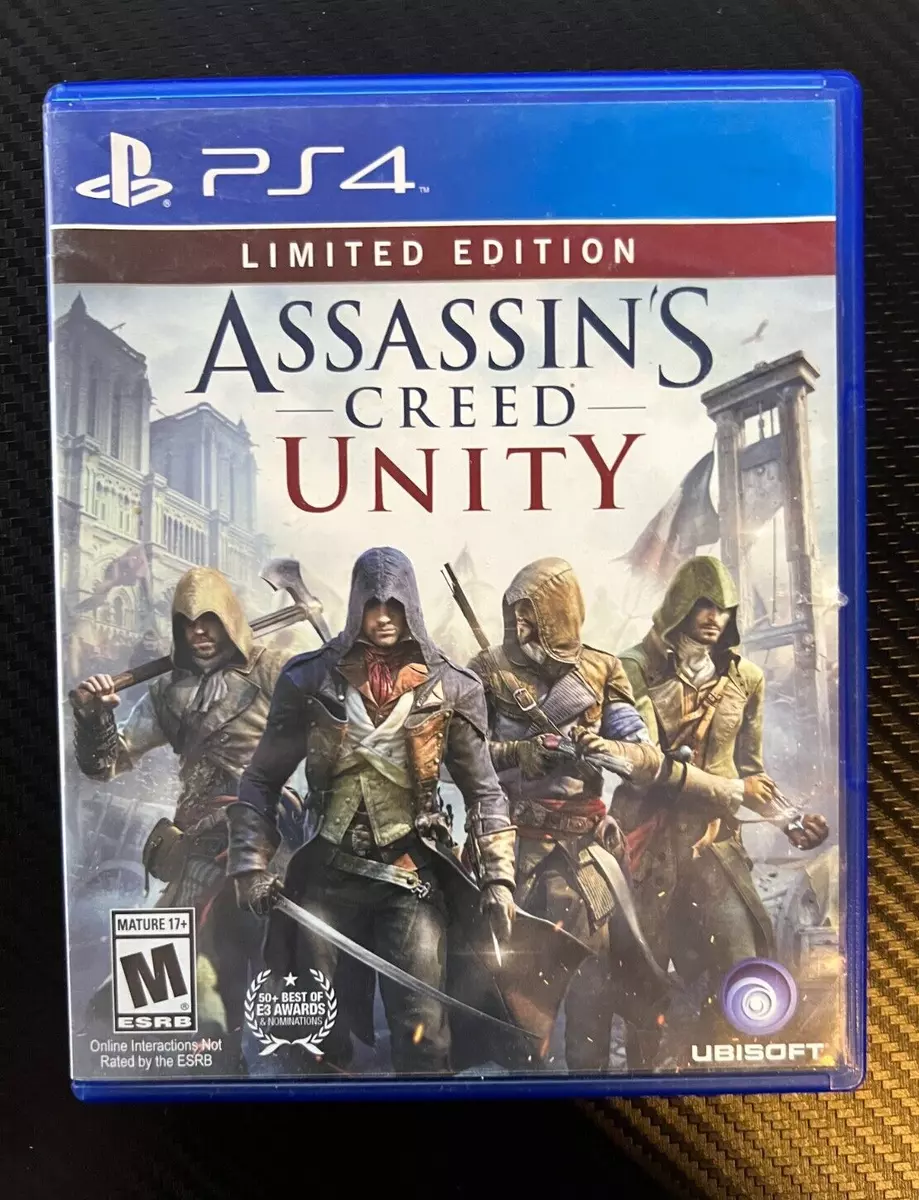 Playstation 4 Assassin's Creed Unity PS4 Limited Edition Game 2014