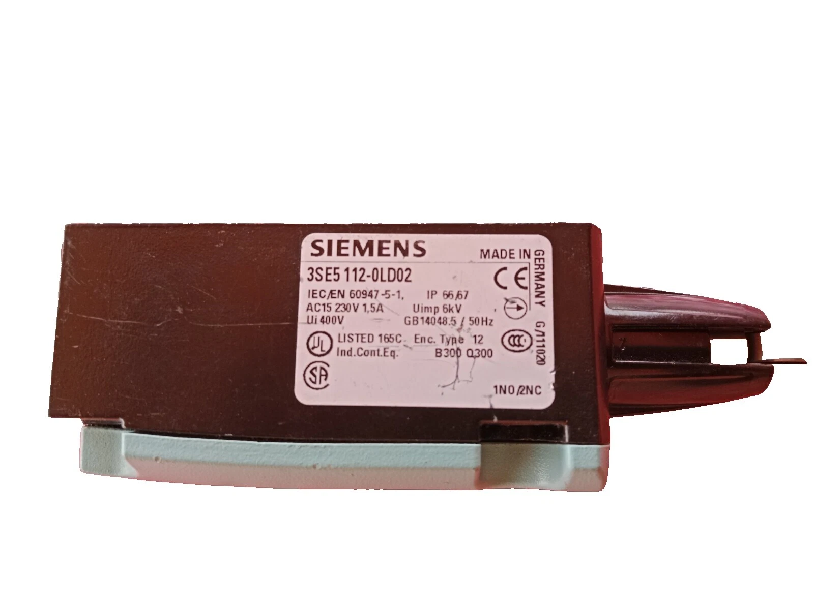 Interruptores de acción Siemens límite & Snap